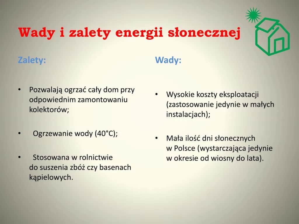 Wady elektrowni słonecznych: dlaczego warto znać ich ograniczenia